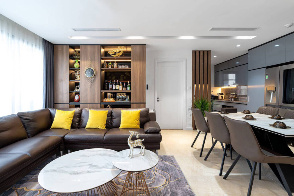 Thi công nội thất chung cư Vinhome Gardenia