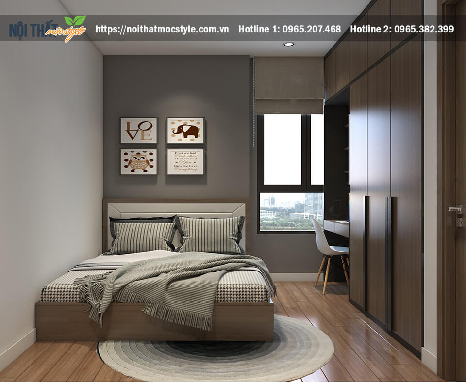 Decor phòng ngủ nhỏ cho nam