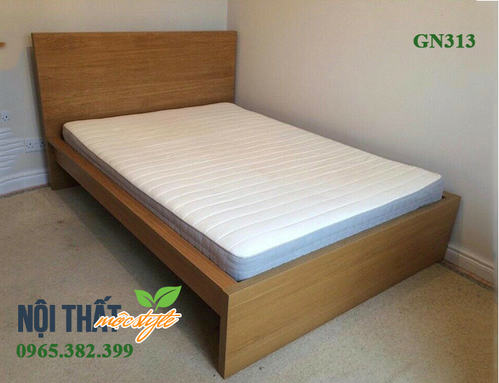 Giường ngủ Kiểu Nhật GN313 Giường ngủ Kiểu Nhật GN313