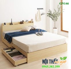 Giường ngủ 1m2 2 ngăn kéo GN146
