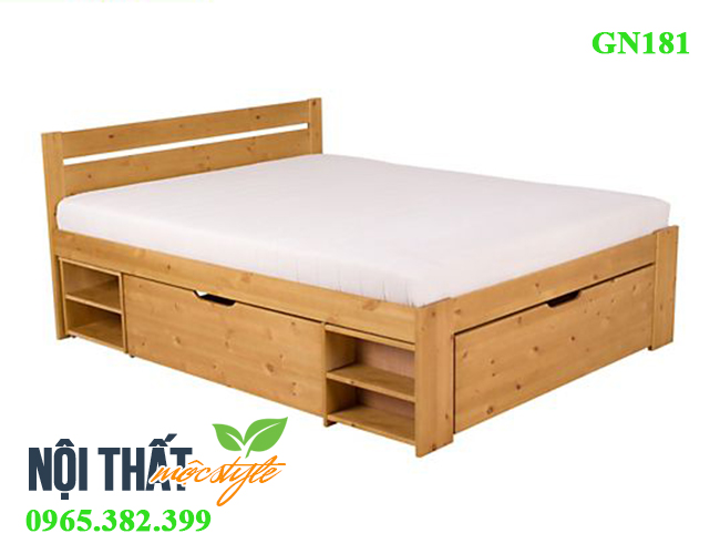 Giường ngủ 1m2 GN181- thông minh, đa năng Giường ngủ 1m2 GN181- thông minh, đa năng