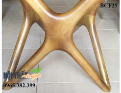 Cận cảnh bàn trà chân sao