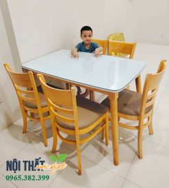 Bộ bàn ăn cabin bộ 5 ghế