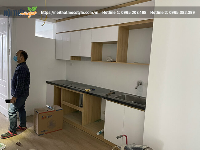 Thi công nội thất phòng bếp hiện đại