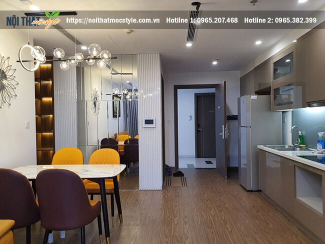 Lối bày trí hiện đại, đơn giản