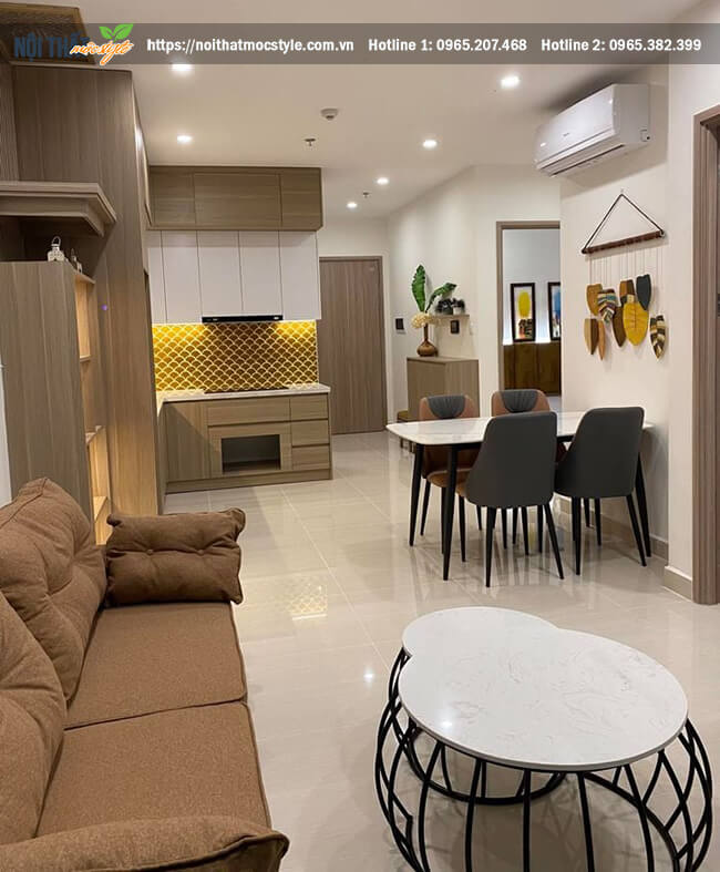 Nội thất phòng khách hiện đại