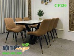 Bộ bàn ăn ghế loft hiện đại