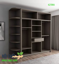 Hình ảnh bên trong của hệ tủ quần áo thông minh