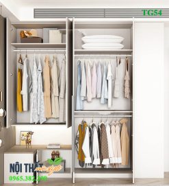 Các khoang tủ được chia vô cùng thông minh và khoa học, giúp bạn cất trữ đồ tiện lợi