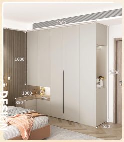 Tủ gỗ công nghiệp TG54 hiện đại với thiết kế sang trọng, thanh lịch