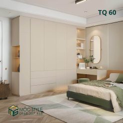 Tủ quần áo gỗ công nghiệp cánh mở TQ 60